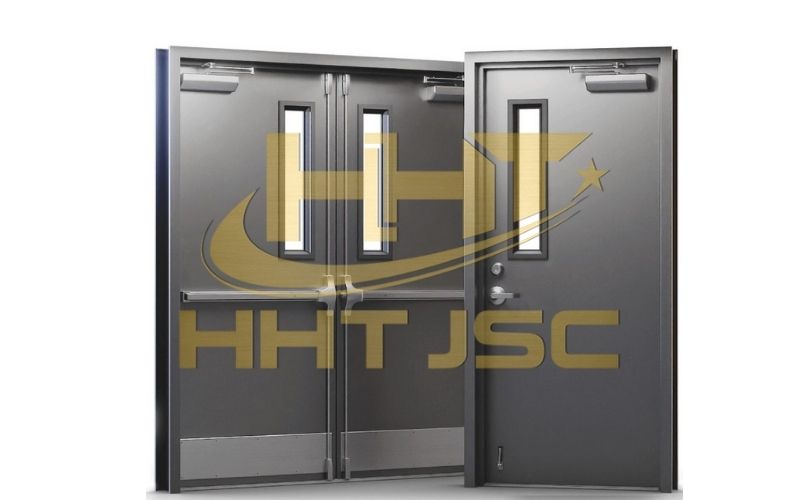 Phân loại cửa chống cháy theo số lượng cánh