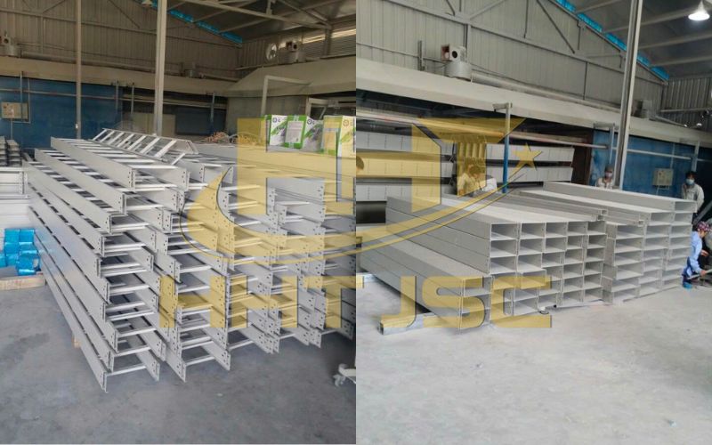 Chuyên cung cấp thang máng cáp chất lượng cho nhà máy
