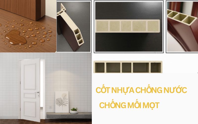 Cửa phào nổi chống nước 100%