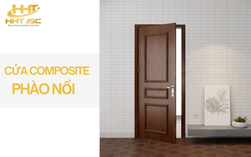 Cửa gỗ nhựa composite phào nổi