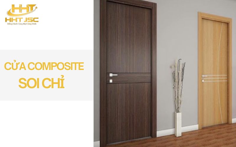 Cửa gỗ nhựa composite soi chỉ