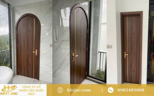 HHT JSC lắp đặt cửa composite cho công trình nhà ở Đại Lải - Vĩnh Phúc