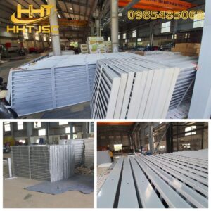 Cửa Chớp Thép Công Nghiệp Thông Phòng