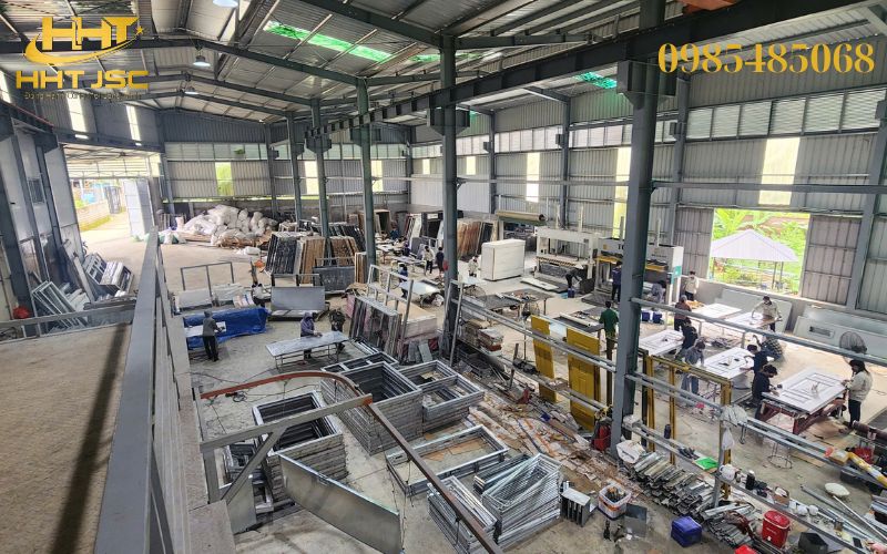 Xưởng sản xuất HHT JSC đáp ứng tốt nhu cầu của khách hàng
