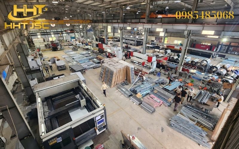 Xưởng sản xuất sàn thao tác Solar HHT JSC – quy trình gia công hiện đại, đảm bảo chất lượng đồng nhất và tiến độ nhanh