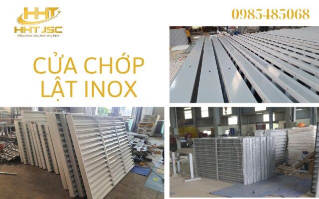 Cửa chớp lật inox