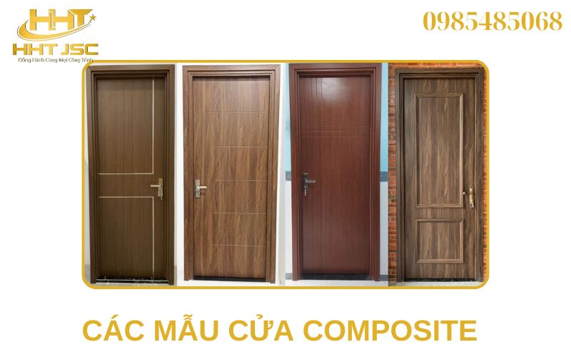 Các loại cửa gỗ nhựa composite