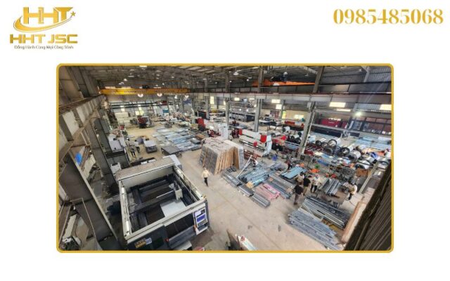 HHTJSC, đơn vị sản xuất và phân phối máng xối số lượng lớn
