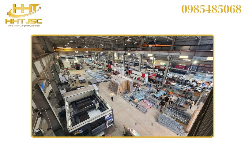 HHTJSC, đơn vị sản xuất và phân phối máng xối số lượng lớn