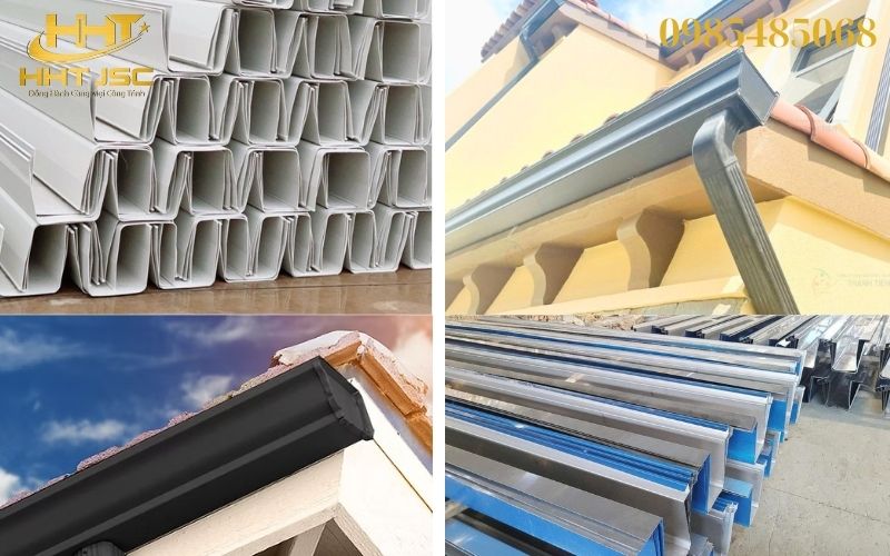 Các loại máng xối nước