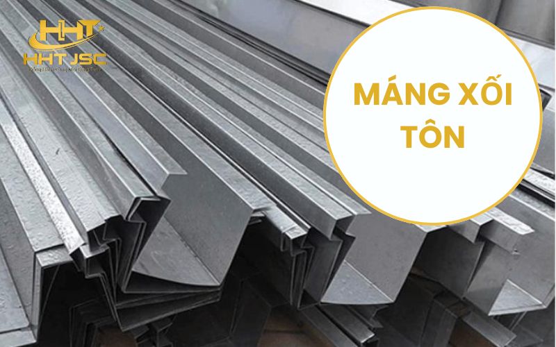 Máng nước làm từ tôn mạ màu