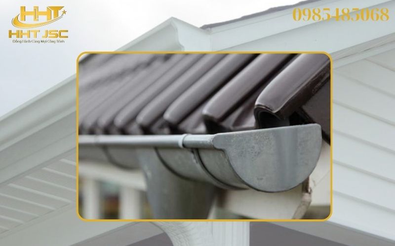 Máng xối tôn là giải pháp thoát nước hiệu quả