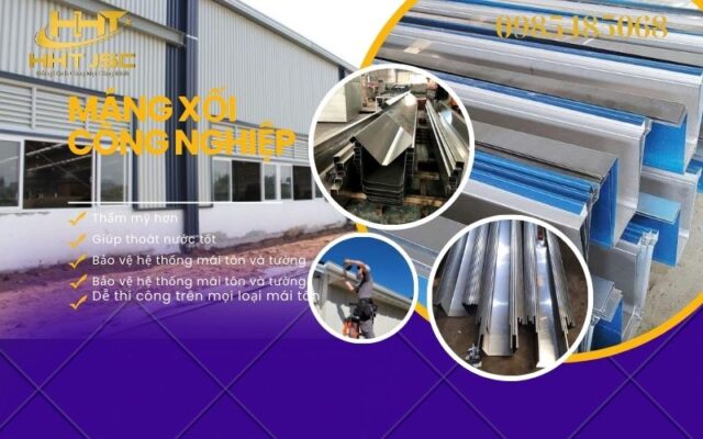 Ưu điểm của máng xối tôn